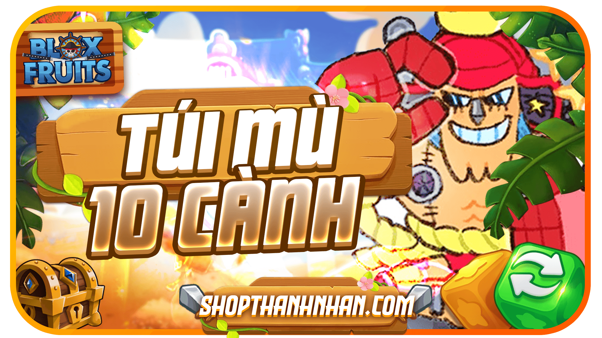 TÚI MÙ BLOX FRUITS 10K