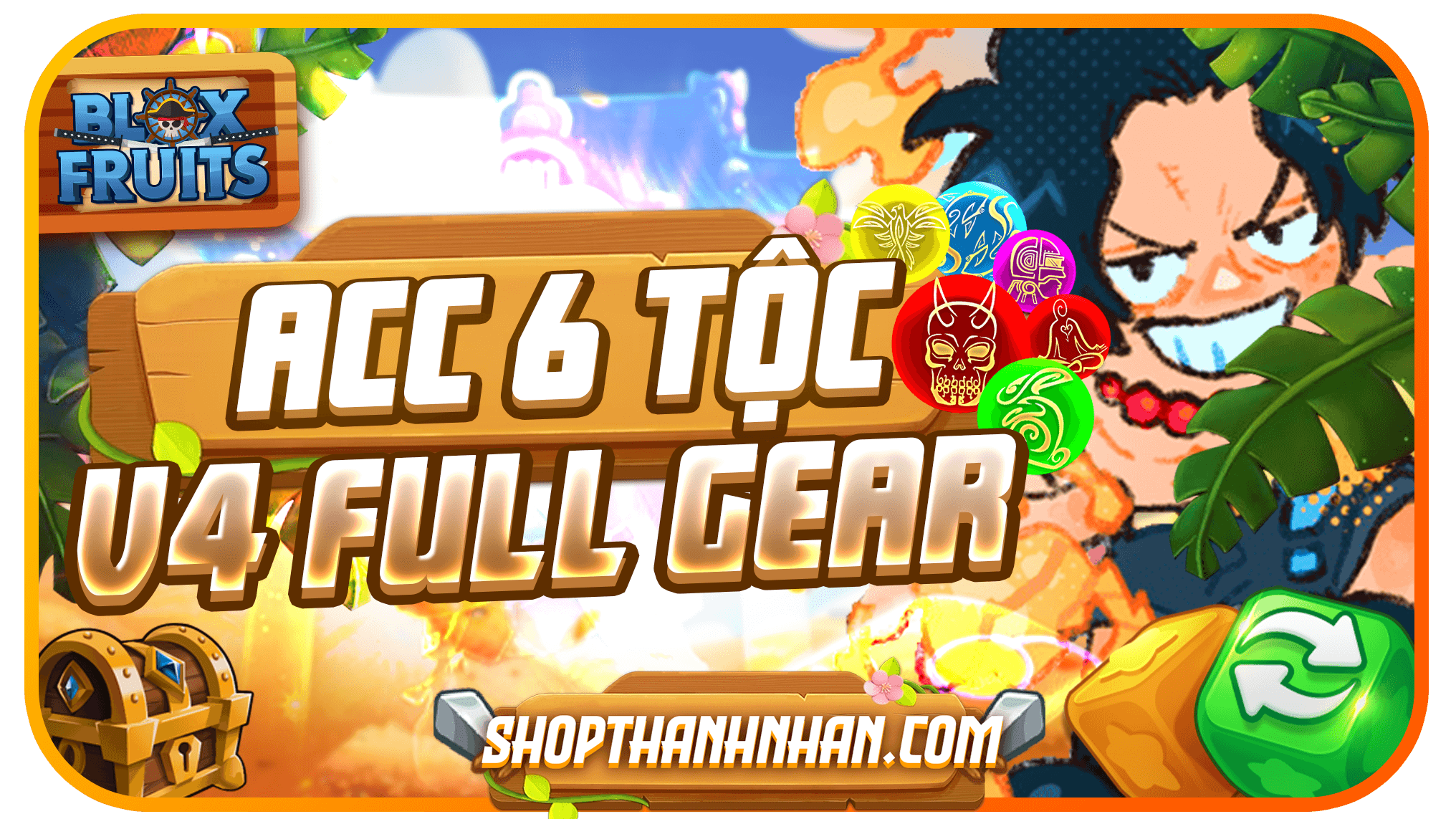 6 TỘC V4 FULL GEAR