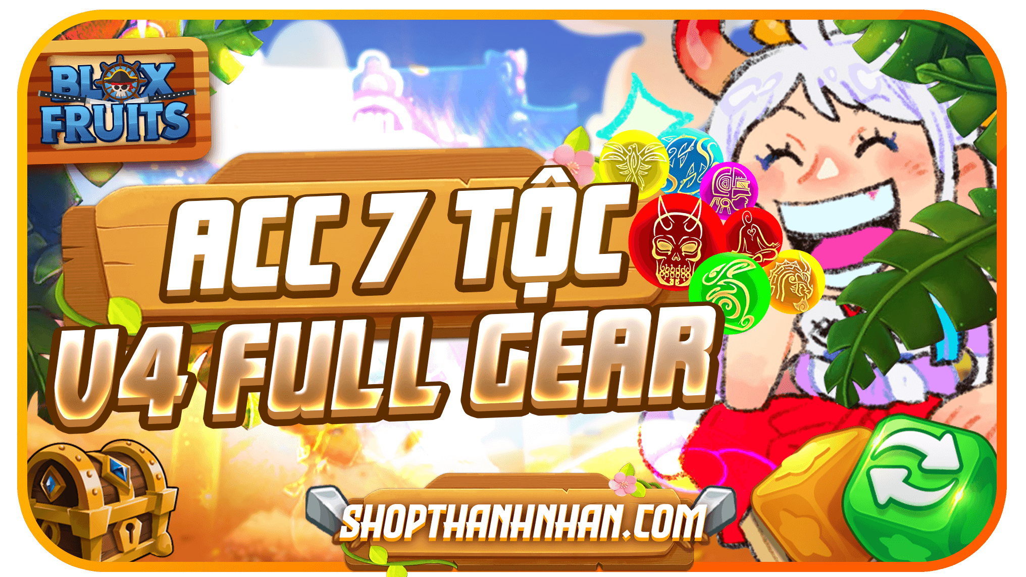 7 TỘC V4 FULL GEAR