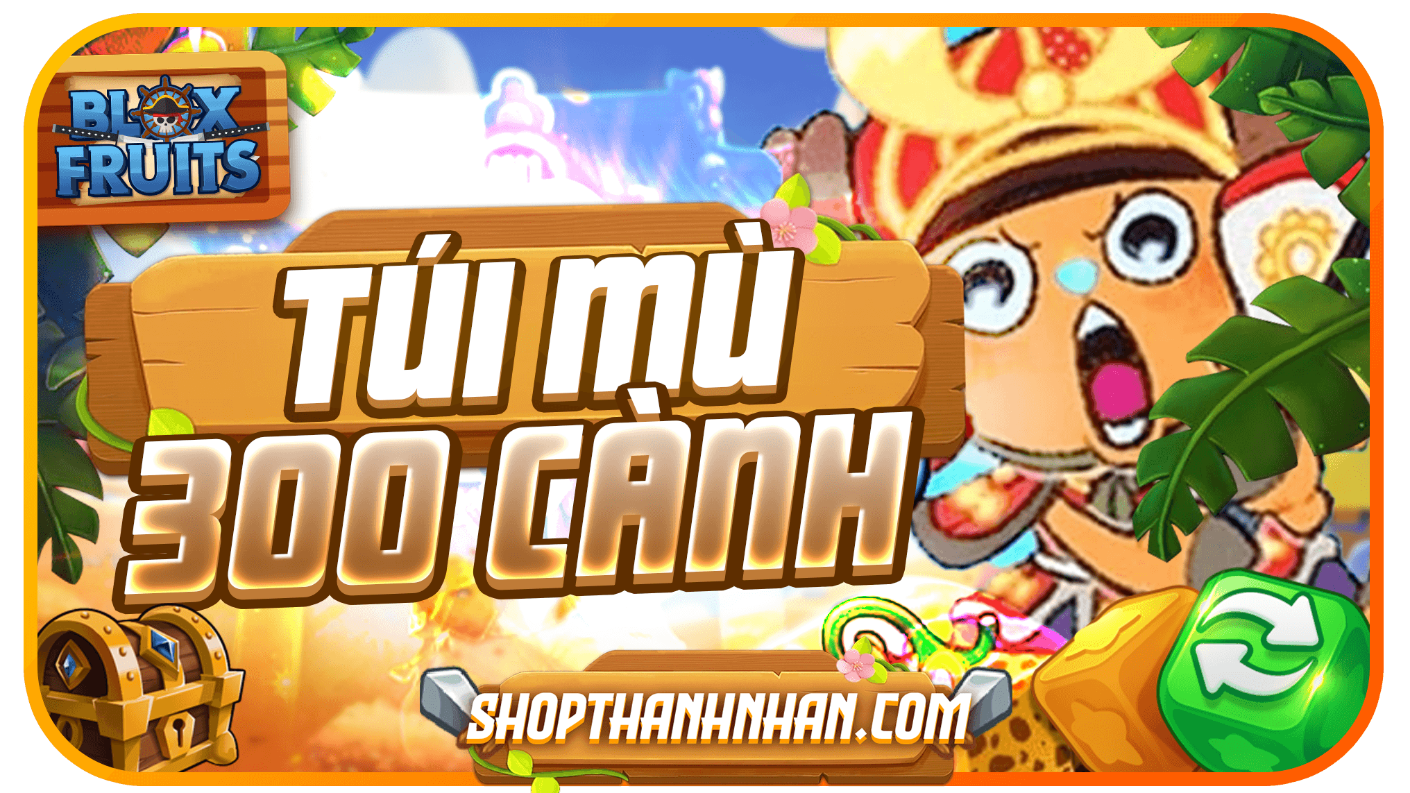 TÚI MÙ BLOX FRUITS 300K